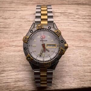 Wenger Ladies Watch Two Toned Good and Silver